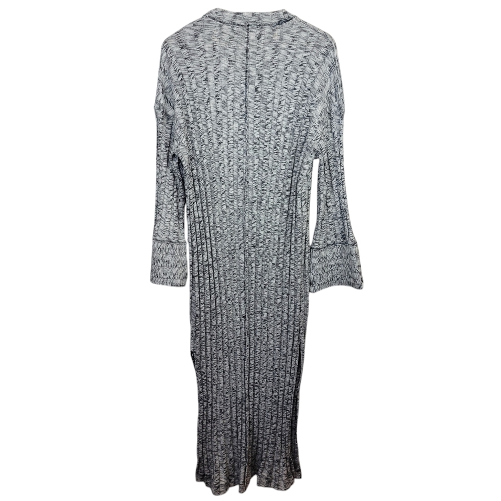 FP Beach Free People Beach Nights Cardigan Size S Ribbed Longline Maxi Duster - Picture 11 of 13